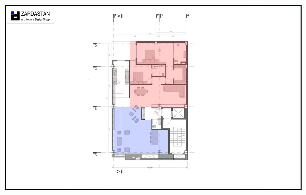 طراحی پلان مسکونی طراحی پلان مسکونی