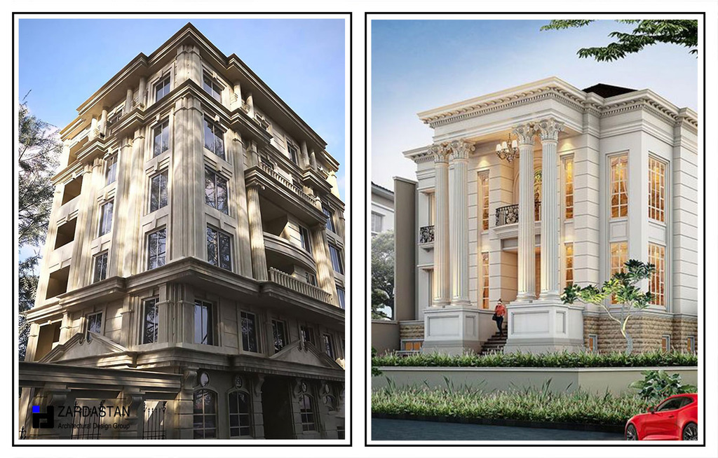 اصول طراحی نمای رومی اصول طراحی نمای رومی