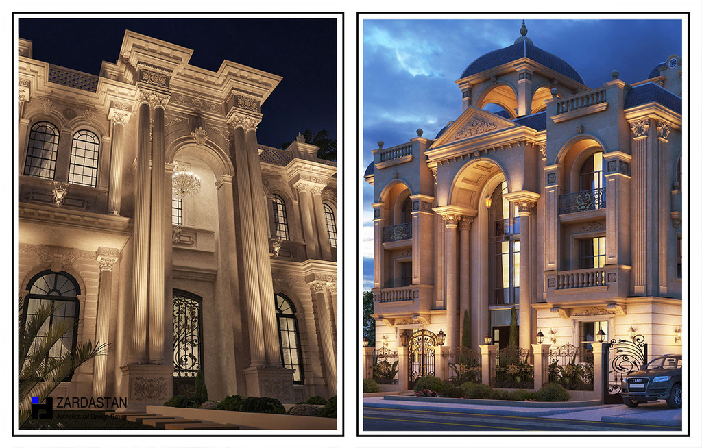 طراحی نمای کلاسیک طراحی نمای کلاسیک