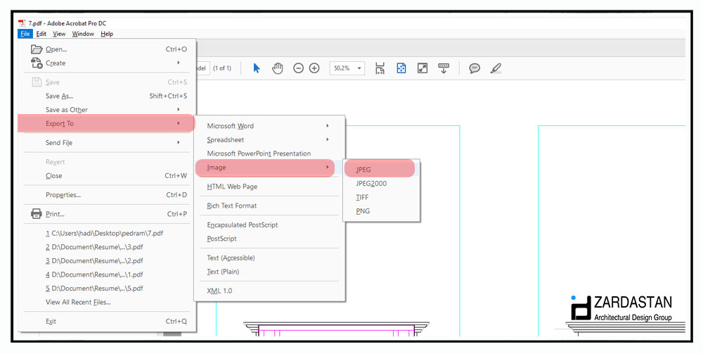 خروجی عکس در اتوکد خروجی عکس در اتوکد