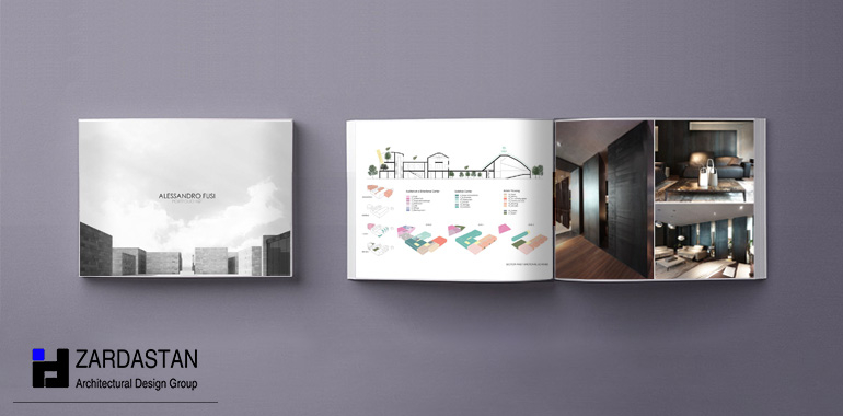 نمونه پورفولیو معماری دوم نمونه پورفولیو معماری دوم