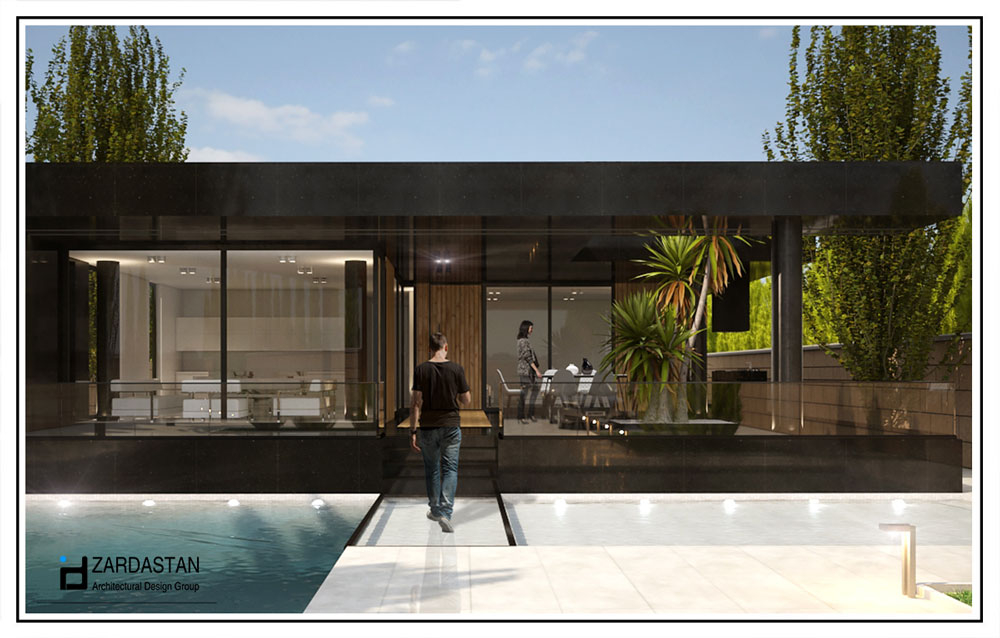 طراحی نما ویلا مدرن طراحی نما ویلا مدرن