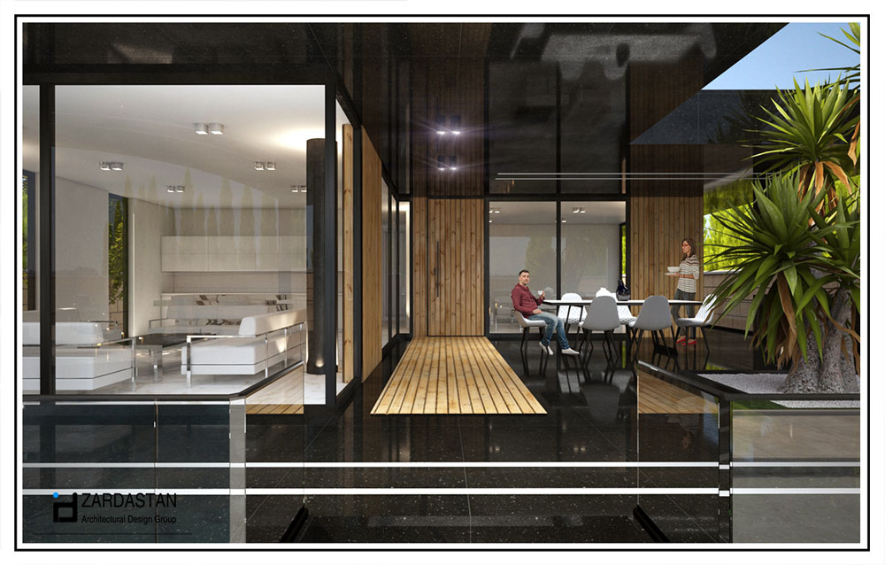 طراحی نما ویلا مدرن طراحی نما ویلا مدرن