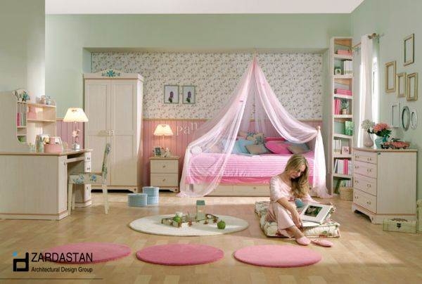 دکوراسیون اتاق خواب دخترانه رویایی دکوراسیون اتاق خواب دخترانه رویایی