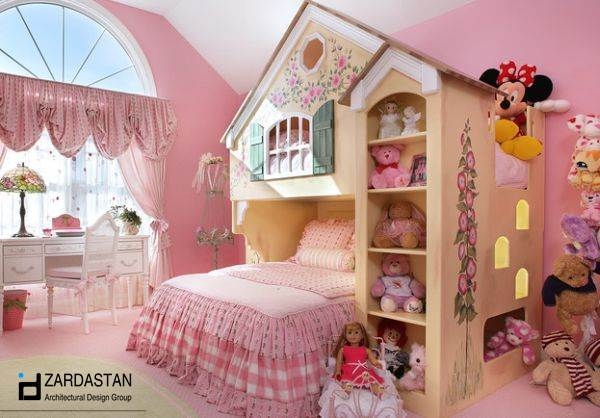 دکوراسیون اتاق خواب دخترانه دکوراسیون اتاق خواب دخترانه