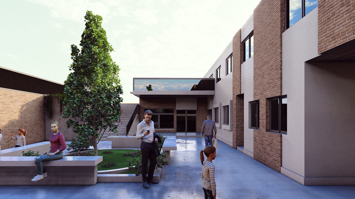 پروژه دانشجویی معماری فرهنگسرا