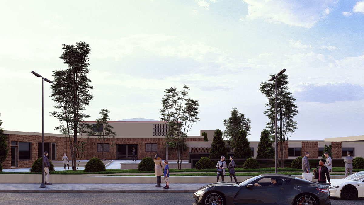 پروژه دانشجویی معماری فرهنگسرا