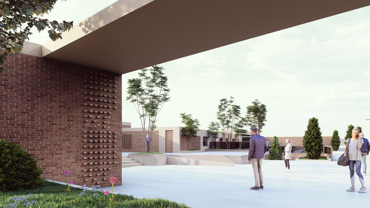 پروژه دانشجویی معماری فرهنگسرا