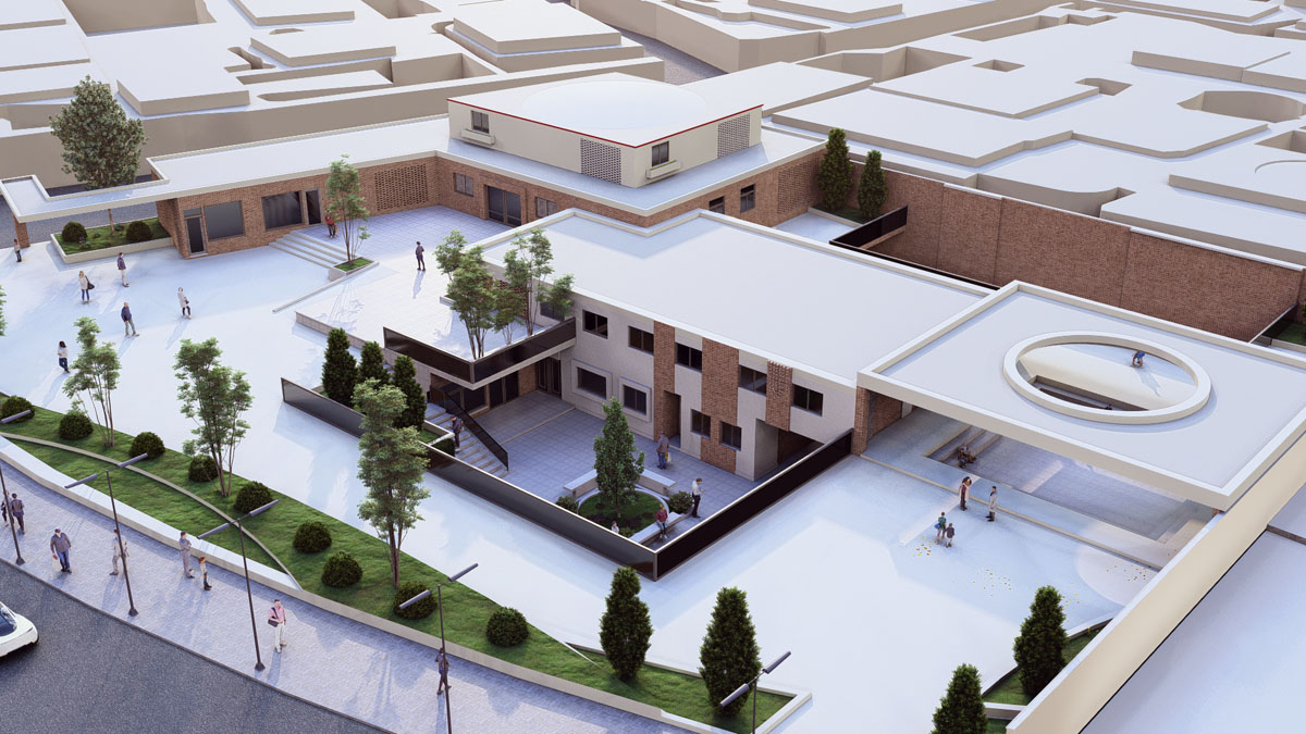 پروژه دانشجویی معماری فرهنگسرا