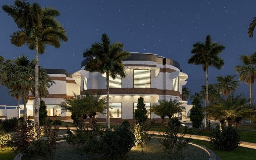 پروژه دانشجویی معماری فرهنگسرا 2