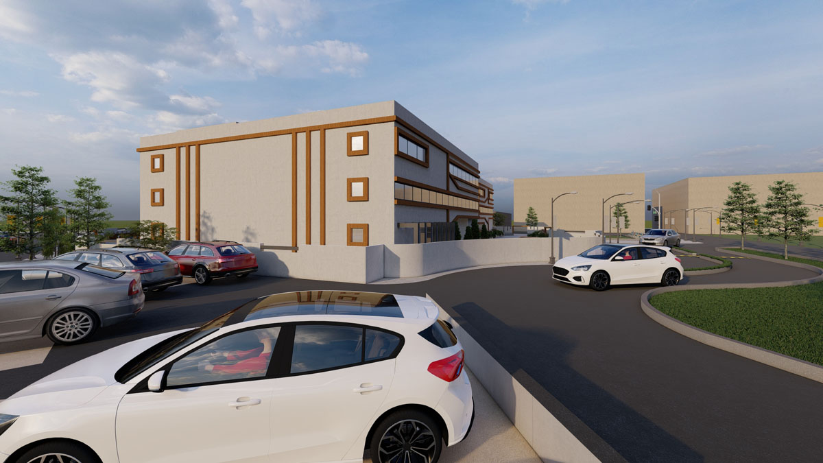 پروژه دانشجویی معماری مدرسه