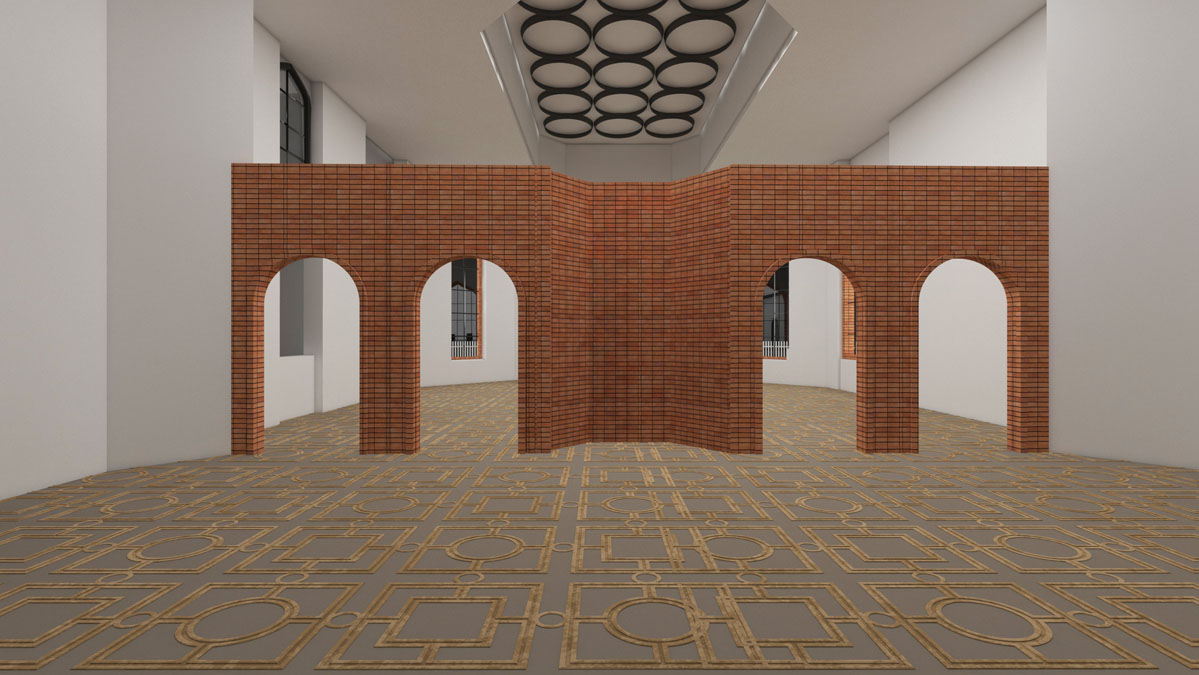 پروژه دانشجویی معماری مسجد