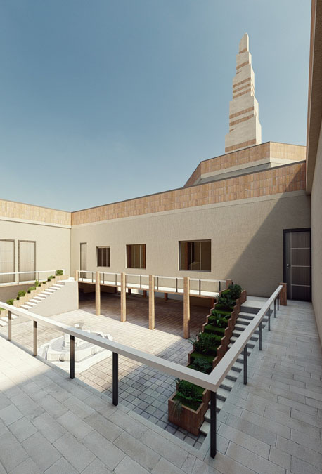 پروژه دانشجویی معماری مسجد