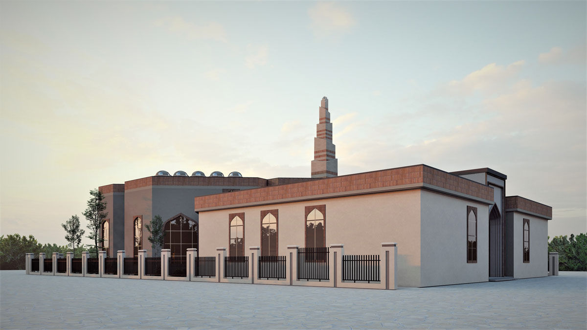 پروژه دانشجویی معماری مسجد