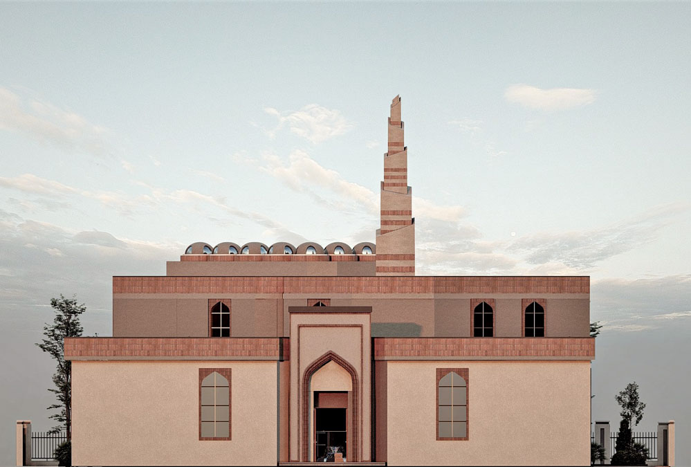 پروژه دانشجویی معماری مسجد