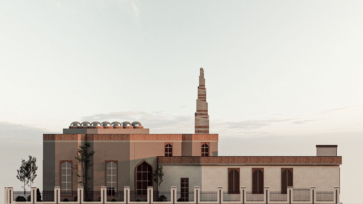 پروژه دانشجویی معماری مسجد