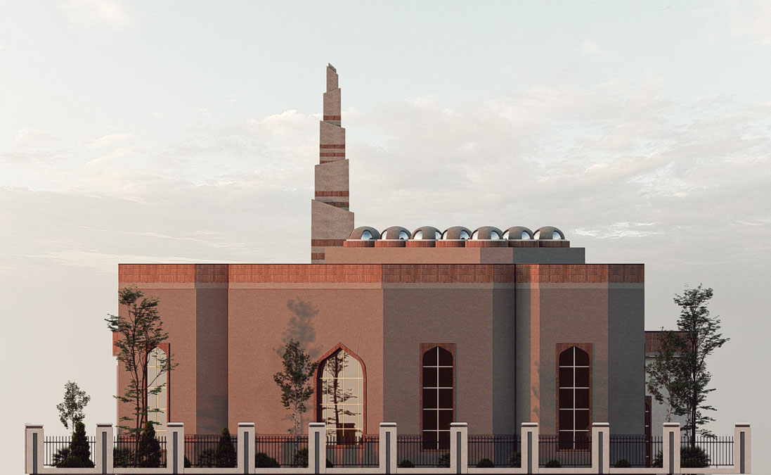 پروژه دانشجویی معماری مسجد