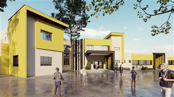 پروژه دانشجویی معماری دبیرستان