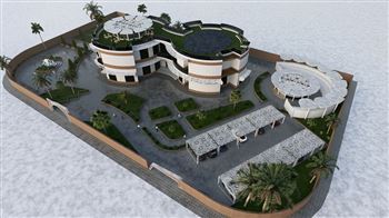 پروژه دانشجویی معماری فرهنگسرا 2