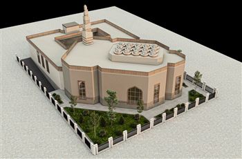 پروژه دانشجویی معماری مسجد