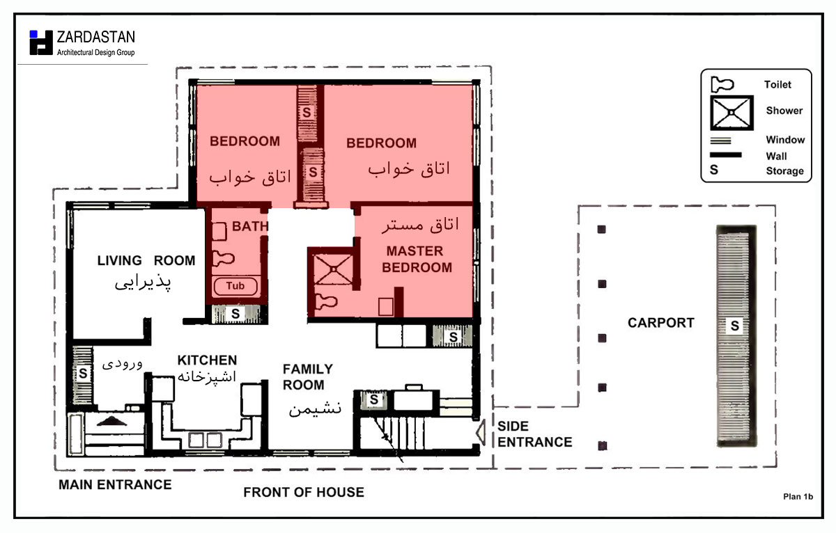 طراحی پلان ساختمان مسکونی